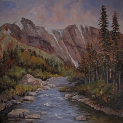 “Mountain River” 
SOLD